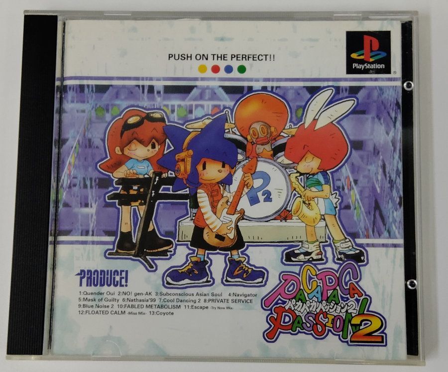 Sony PlayStation PS1 Paca Paca Passion 2 From Japan w/ Box and Manual 8021 SP