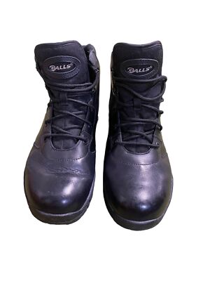 Galls 5” Quarter Boot Waterproof Black Work Boots Men display picture 3