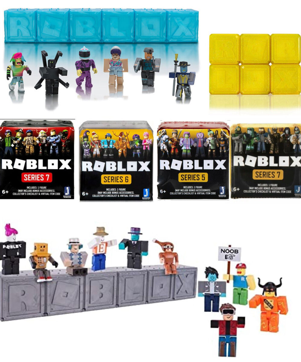 Roblox Series 9 Exclusive Celebrity Pack [BLACK, 1 RANDOM Figure & Virtual Item  Code] 