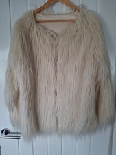 Women's Faux Fur Yeti Jacket Size M