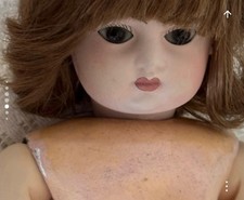 Petite Poupée Ancienne 22cm – Tête Porcelaine – 11 Articulations