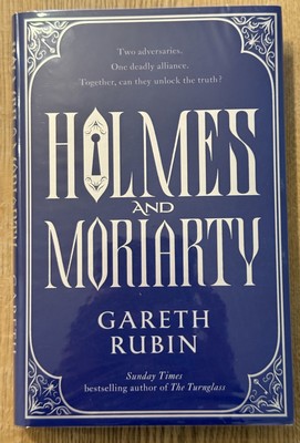 Holmes and Moriarty Gareth Rubin Signed First Edition numbered + Sprayed Edges