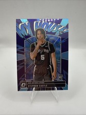 2024-25 Panini Donruss Optic - My House Stephon Castle #16 Purple Prizm (RC)
