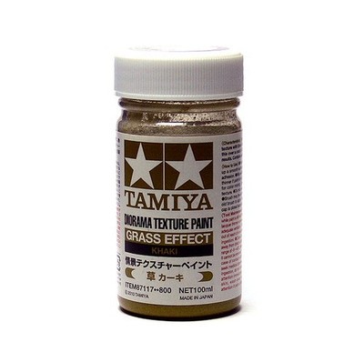 2x Tamiya Model Paints & Finishes Diorama Texture Grass Effect Khaki 87117 CA484