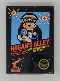 Hogan's Alley COMPLETE CIB (Game Box Manual) *NICE* Nintendo NES