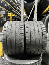 Set Of 2 Michelin Pilot Super Sport No 33530zr20 108y Dot.0319 8.532 No Patch