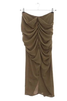 ZARA Jupe asymétrique Dames Jupe T EU 38 kaki élégant - Photo 1/4