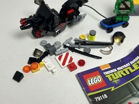 Lego Teenage Mutant Ninja Turtle Karai Bike Escape #79118 (incomplete set)