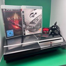 *Top* Sony Playstation 3 PS3 Fat Set Konsole 40GB + 2 Spiele CECHG04