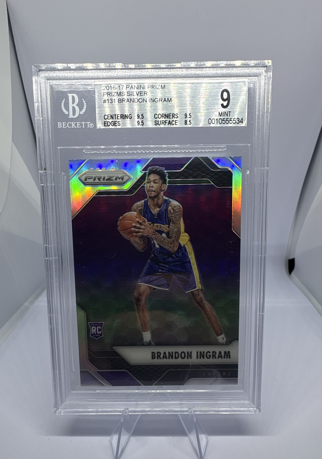 2016-17 Panini Prizm - Brandon Ingram #131 Silver Prizm (RC)