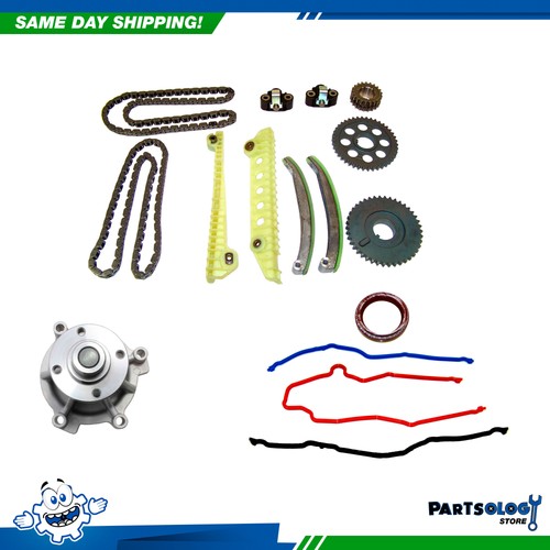DNJ TK4155BWP Timing Chain Kit with Water Pump For 02-03 Ford 4.6L V8 SOHC 16V - Bild 1 von 3