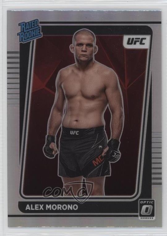 2022 Panini Donruss Optic UFC Rated Rookie Holo Prizm Alex Morono #104 1e19