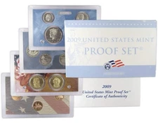 2009 Clad Proof Set U.S. Mint Original Government Packaging OGP COA