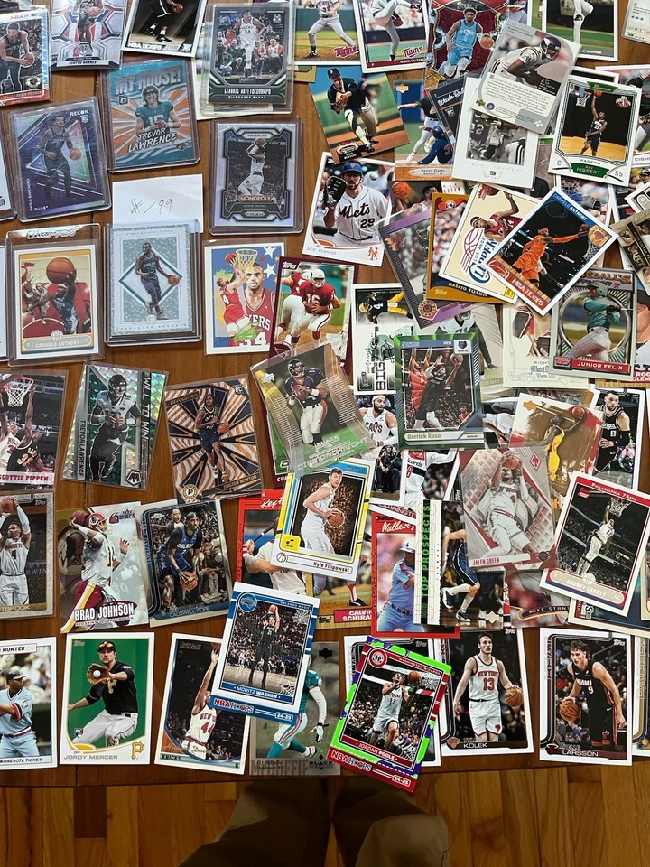 Sports Card Collection Lot, You will Receive All Cards Pictured ...