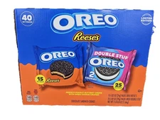 Oreo Reese’s Variety Pack, 40 Packs LIMITED EDITION, Kosher FREE SHIPPING!
