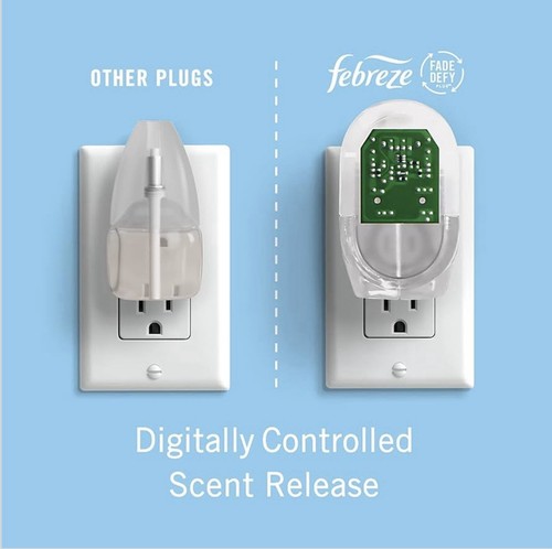 Febreze Plug Air Serene Vanilla Sunrise 2 (Pack) + Starter Kit - Picture 5 of 9