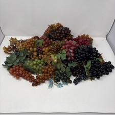 5 Pounds of Artificial Realistic Decoration Grapes Variety Colors Sizes