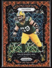 2023 Panini Prizm #108 David Bakhtiari Lazer