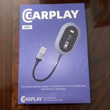 Converts Wired to Wireless Carplay Adapter iPhone IOS 10 Plug Play A7 Dual-Co