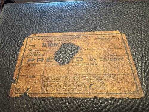 Vintage Statler Gladstone Luggage Very Unique Leather With Labels - 第 11/19 張圖片