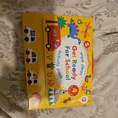 Get Ready For School - Wipe Clean Activity Pack - Sandcastle Books