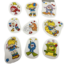 Rainbow Brite - Vintage 1983 Hallmark Reproduction, 9 Sticker Set