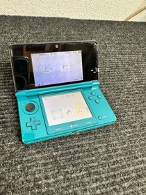 Nintendo 3DS Console Teal Japan Model WAP-002(JPN)