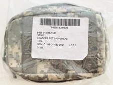 US Army MOLLE II Leader's Pocket Set, Complete w/ Inserts & Spares, ACU