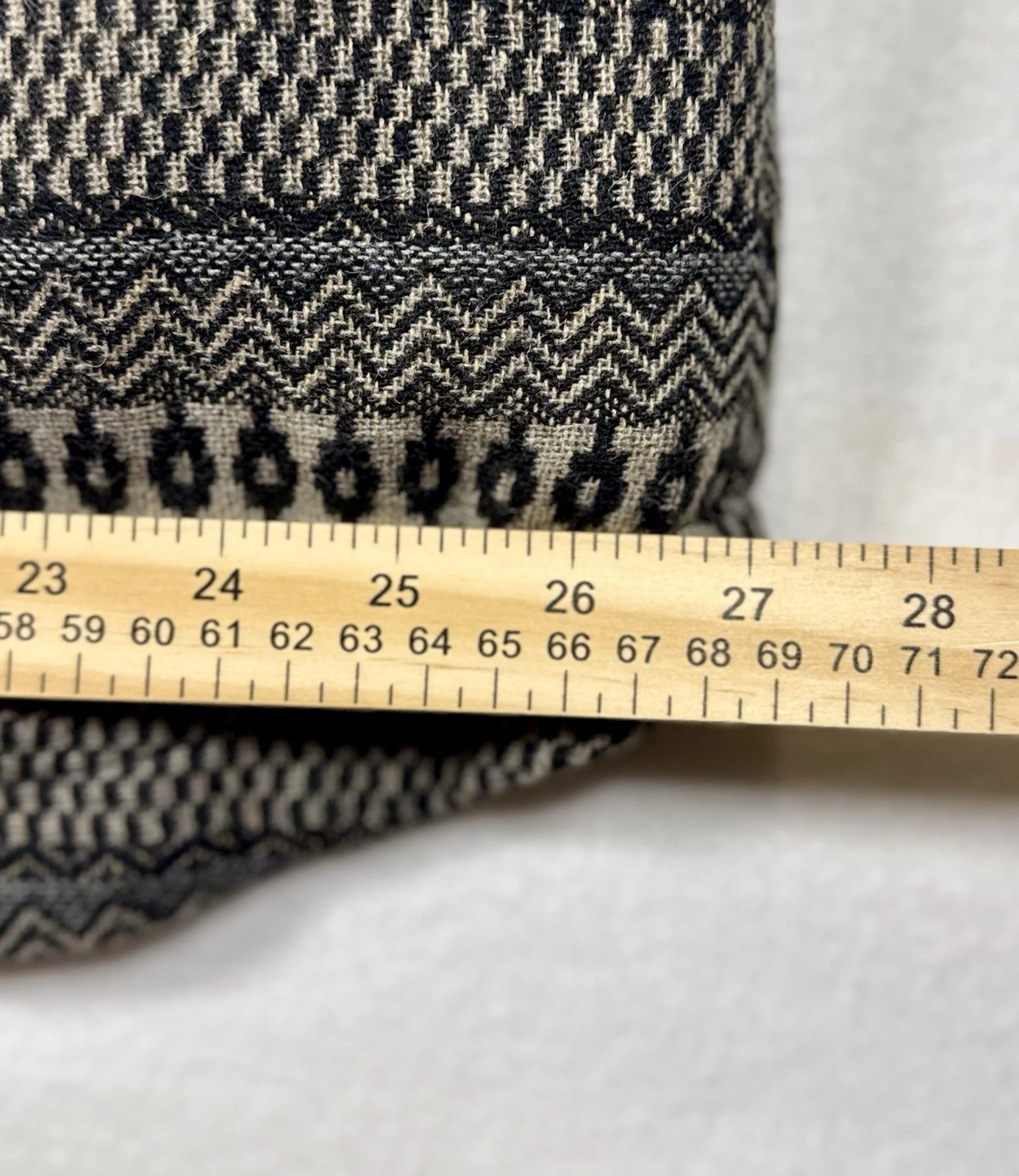 Banana Republic Men’s Quilted Wool Blend Shacket Geometric Button Lined XXL image 10