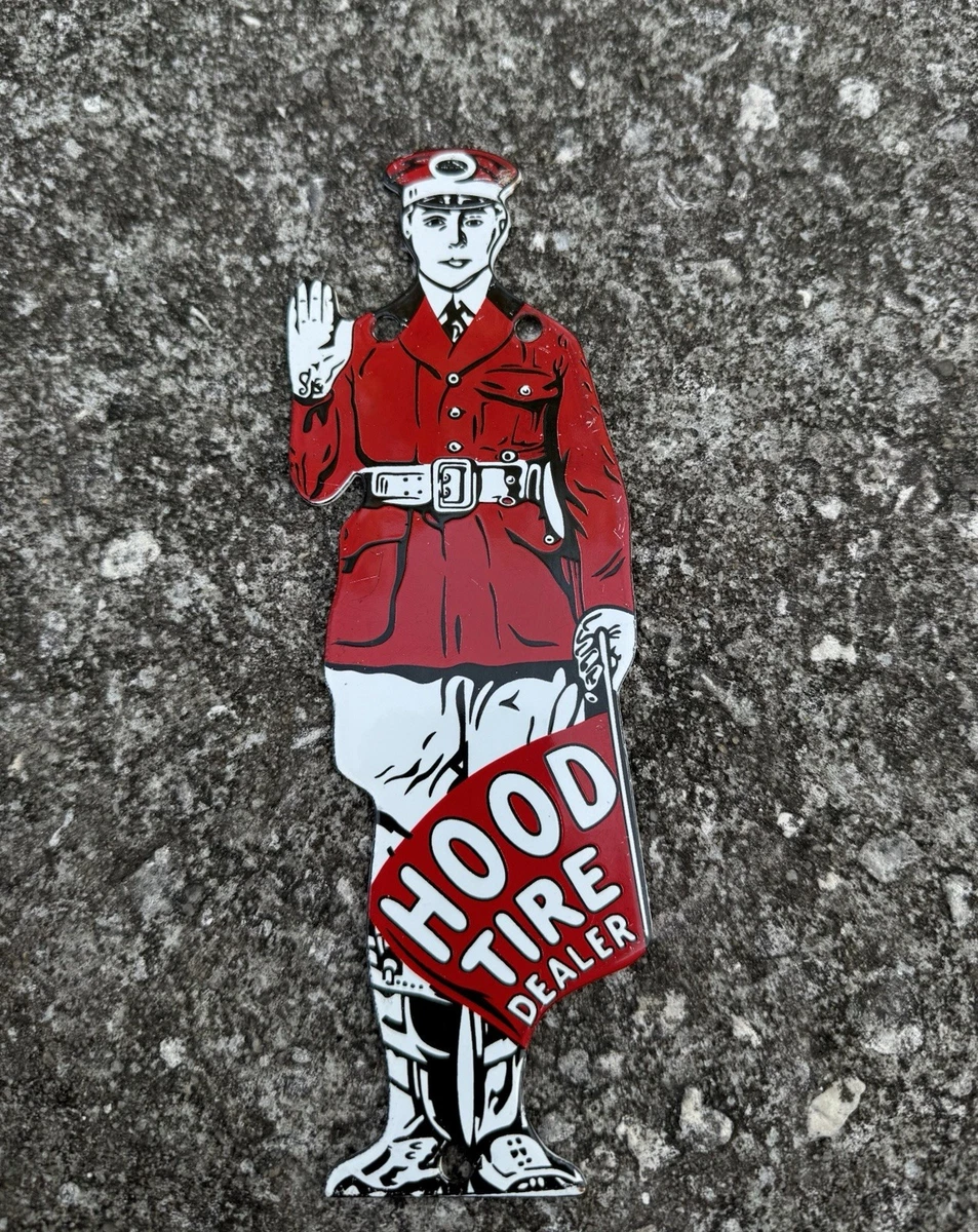 Hood Tire In Collectible Gas & Oil Advertising Signs for sale | eBay