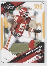 2009 Score Inscriptions Gold Zone 36/50 Derrick Johnson #142 0f3