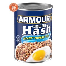Armour Corned Beef Hash, 16g Protein Per Serving, 14 oz Can