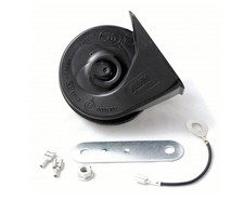 FIAMM 72012 Horn: 12V DC, Low Tone, Electric, Black, Unfinished, 125 dB Sound