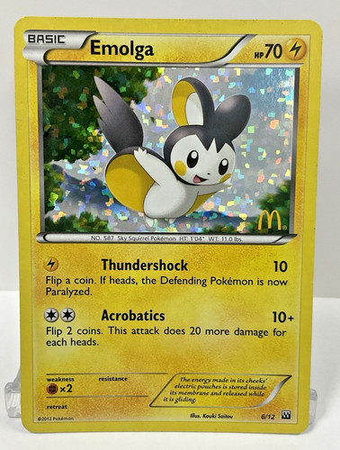 EMOLGA 6/12 HOLO McDONALD’S PROMO 2012