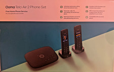 Ooma Telo Air 2 Phone Set Model TELOAIR22HD3 2 Handhelds