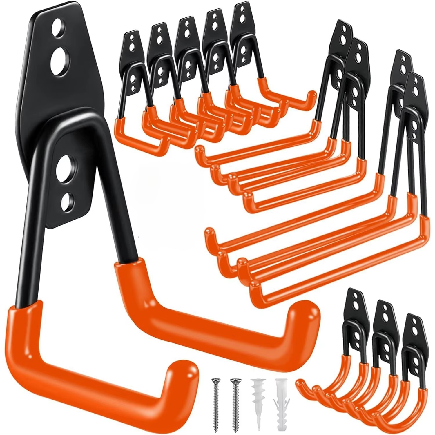 Heavy Duty Metal Hook Garage Organizer Wall Mount Bicycle Hanger Hooks Wall Moun