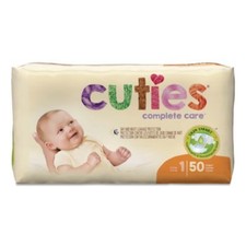 First Quality CR1001 Complete Care Diapers, Size 1, 8 Lbs To 14 Lbs, 200/carton