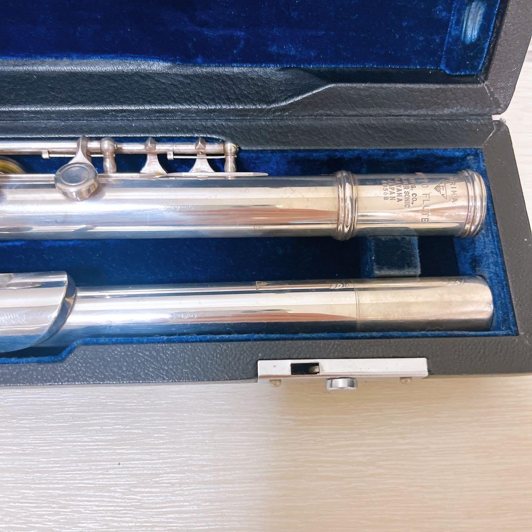 Sankyo Silver Sonic Flute Silver Model Used With Hard Case | eBay