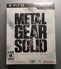 SEALED Metal Gear Solid: The Legacy Collection w/ Art Book 2013 PS3