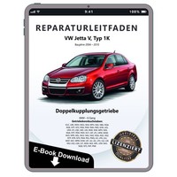VW Jetta 5 1K (04-10) 7 Gang Automatikgetriebe DKG 0AM Reparaturleitfaden Ebook