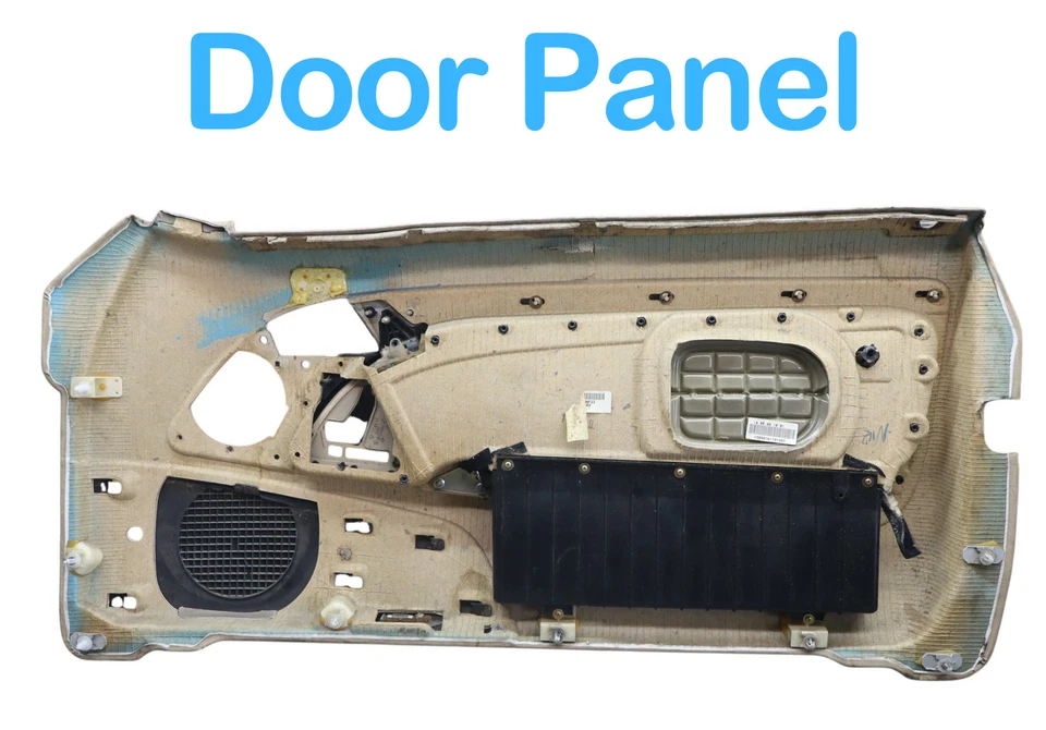 96-02 Panel de puerta interior delantero izquierdo lado conductor mercedes r129 sl500 sl320 fabricante de equipos originales Foto 3 de 4