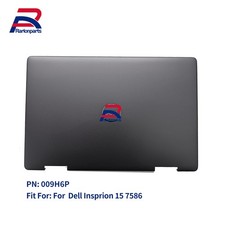 New For Dell Insprion 15 7586 2-in-1 Gray LCD Back Cover Rear Lid 09H6P 009H6P