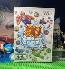 D3Publisher Family Party: 90 Great Games Wii Disc w/ Case Manual E NTSC 2010