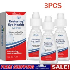 3 X Cataract Removal Eye Drop Improve Blurred Vision Restore Relieve New  