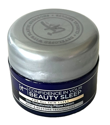 IT Cosmetic Confidence in Your Beauty Sleep Night Cream 0.237 oz/7ml Travel Size