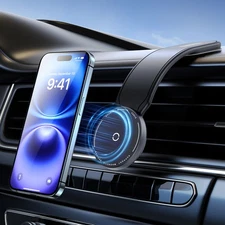 Magnetic Car Phone Holder Aluminum Magnetic Phone Holder for Car Dashboard