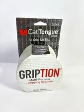 Gription Multi-Purpose Gripping Solution Cat Tongue Clear Grip Tape 2” x 10 ft