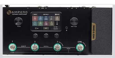 Hotone Ampero MP-100 Guitar Amp Modeler Pedal and Effects Processor  Open Box