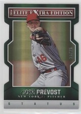 2014 Panini Elite Extra Edition Status Emerald Die-Cut 23/25 Josh Prevost y0i