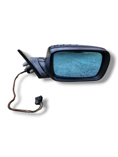 2001-2006 BMW E46 3-Series 2 door Right Passenger Outside Side Mirror  Blue OEM